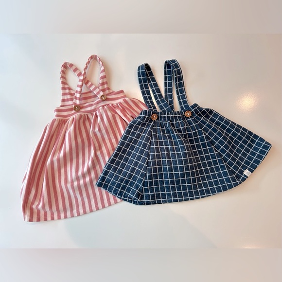 Lulu and Roo Handmade Crossback Jumpers 12-24m - Picture 1 of 10